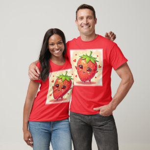 Adorable Sweet Strawberry Bliss T-Shirt