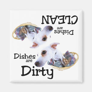 Adorable Terrier Dishwasher Magnet
