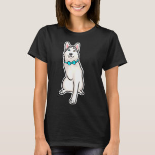 Adorable Three Legged Tripod Husky Named Mochi Wit T-Shirt