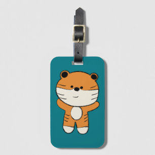Adorable Tiger Luggage Tag