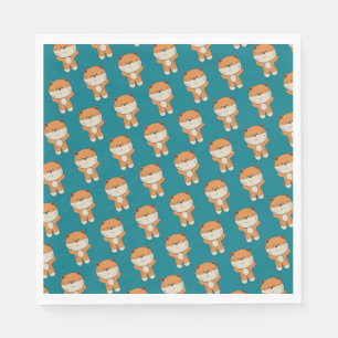 Adorable Tiger  Napkin