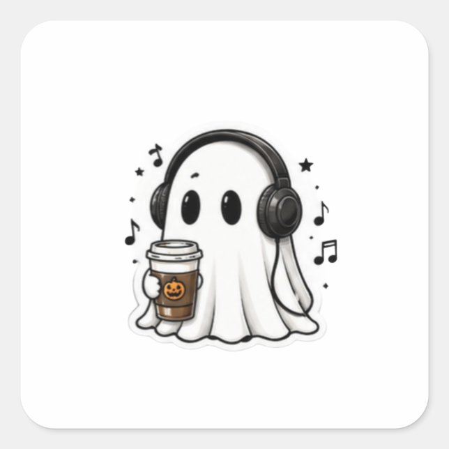 Adorable Tiny Ghost Life Stickers (Front)