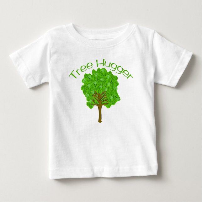 Adorable Tree Hugger Baby Tees (Front)