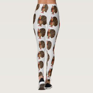 Adorable Turkey Thanksgiving Leggings