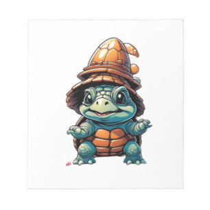Adorable Turtle in Halloween Mood Essential T-Shir Notepad