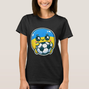 Adorable Ukrainian Bynner Fan Ukraine Flag Cute Ca T-Shirt