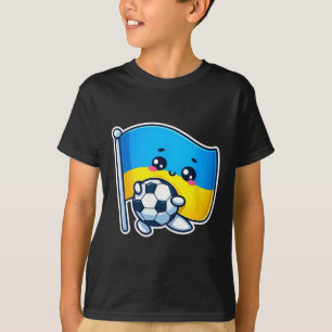 Adorable Ukrainian Bynner Fan Ukraine Flag Cute Ca T-Shirt