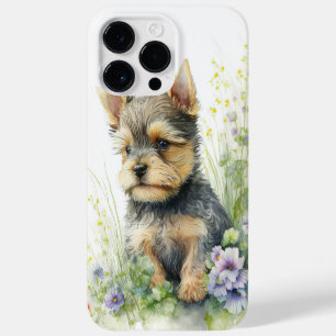ADORABLE WATERCOLOR YORKSHIRE TERRIER PUPPY DOG Case-Mate iPhone 14 PRO MAX CASE