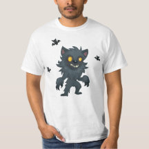 Adorable Werewolf Halloween T-Shirt