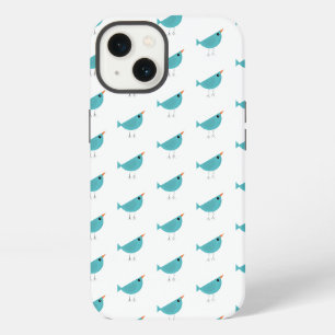 Adorable Whimsical Bird Nature Art iPhone 13 Case