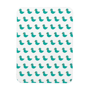 Adorable Whimsical Bird Nature Art Magnet