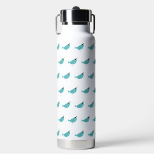 Adorable Whimsical Bird Nature Art Water Bottle