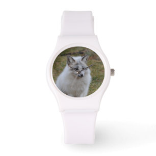 Adorable White Fox Watch