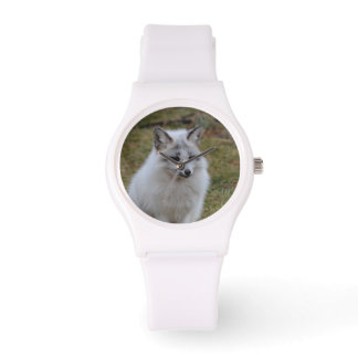 Adorable White Fox Watch