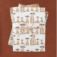 Adorable Wild Safari Meerkat Birthday
