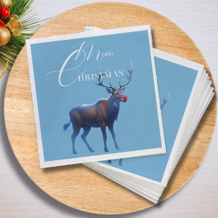 Adorable Winter Wonderland Merry Christmas Napkin