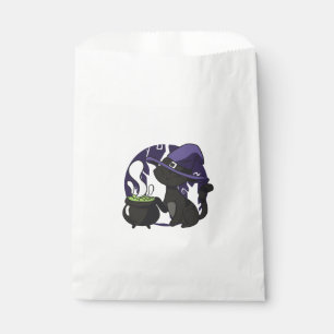 Adorable Witch Black Cat Favour Bags