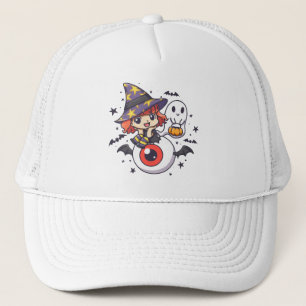 Adorable Witch Hat Kid on Mystical Eye