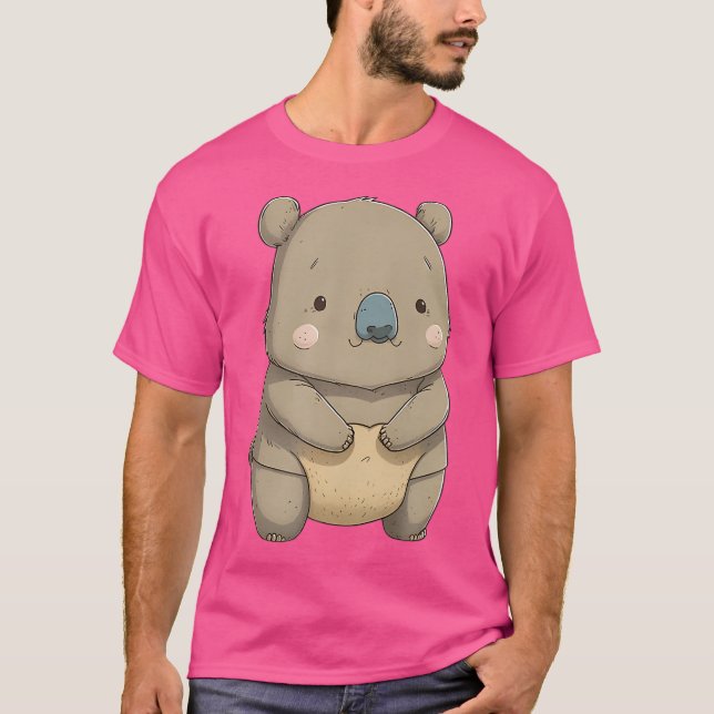 Adorable Wombat T-Shirt (Front)