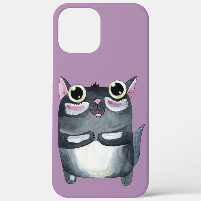 Adorables Cartoon Animal Racoon Case-Mate iPhone Case (Back)