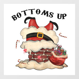 Adorables Christmas Bottoms Up Santa