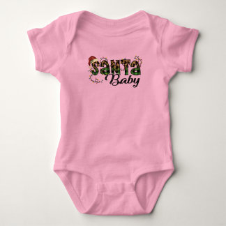 Adorables Christmas Santa Baby Bodysuit