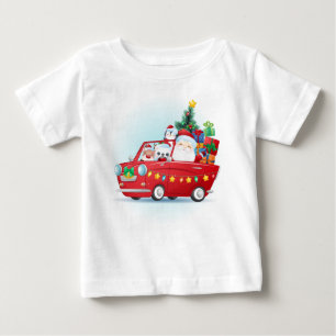 Adorables Christmas Santa With Presents T-Shirt