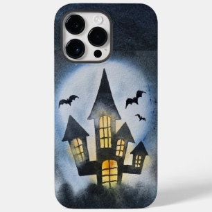 Adorables Halloween Haunted House And Bats Case-Mate iPhone 14 Pro Max Case