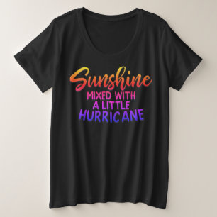Adorables Quote Sunshine Mixed Plus Size T-Shirt