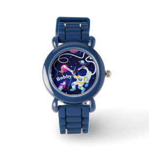 Adorables Spaceman Colourful Custom Watch