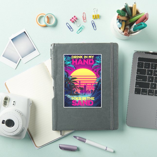 Adorables Synthwave/Vaporwave Retro 80s (iPad Cover)