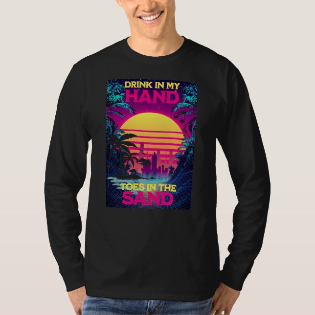 Adorables Synthwave Vaporwave Retro 80s T-Shirt (Front)