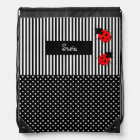 Adorably Cute Ladybugs Drawstring Bags