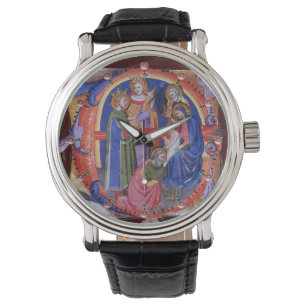 ADORATION OF MAGI NATIVITY CHRISTMAS PARCHMENT WATCH