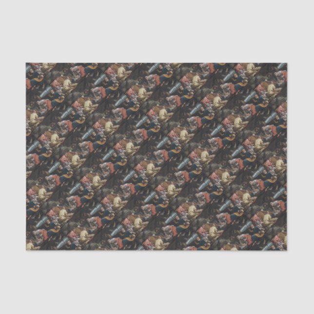 Adoration of Shepherds Tissue Paper (Front)