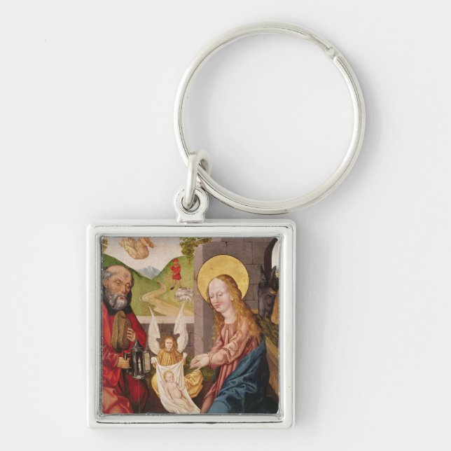 Adoration of the Child Key Ring (Front)