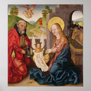 Adoration of the Child Poster