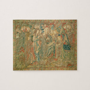 Adoration of the Christ child  (Tapestry) Jigsaw Puzzle