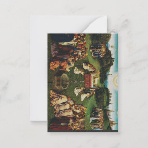 Adoration of the Lamb by Jan van Eyck Card