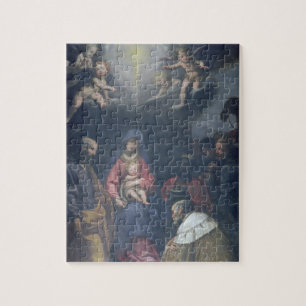Adoration of the Magi, 1629 (oil on canvas) Jigsaw Puzzle