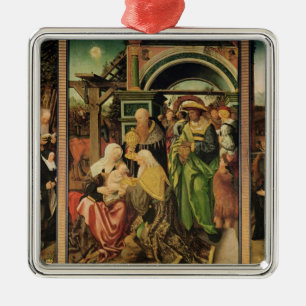Adoration of the Magi 2 Metal Tree Decoration