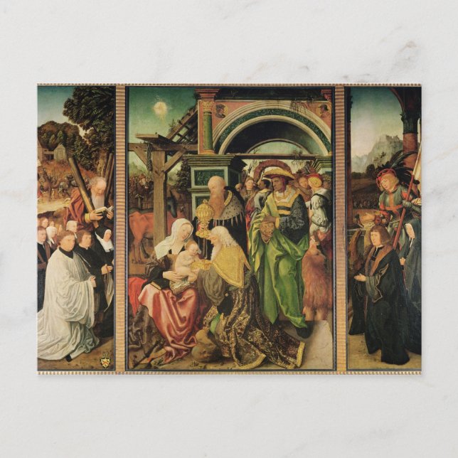 Adoration of the Magi 2 Postcard (Front)