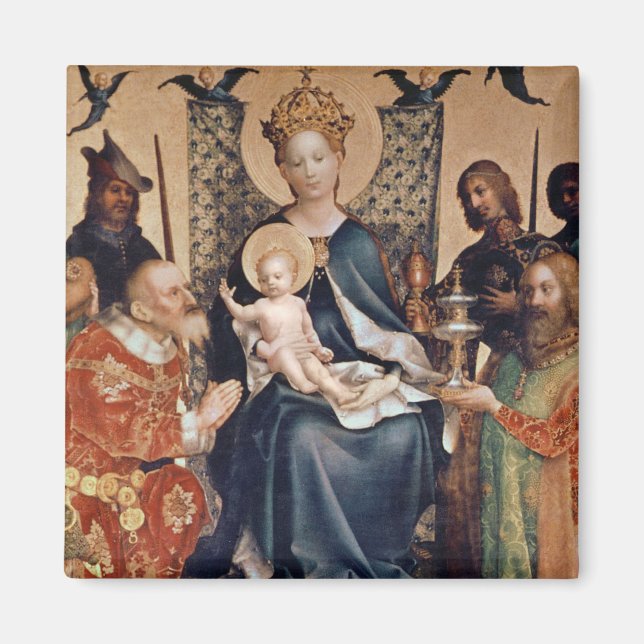 Adoration of the Magi altarpiece Magnet (Front)