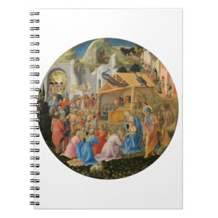 Adoration of the Magi by Fra Angelico and Filippo Notebook