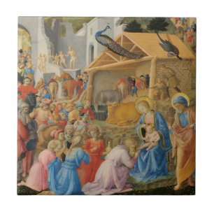 Adoration of the Magi by Fra Angelico and Filippo Tile