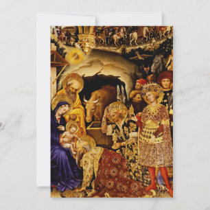 Adoration of the Magi by Gentile da Fabriano Invitation