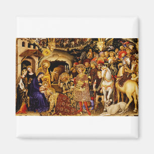Adoration of the Magi by Gentile da Fabriano Magnet