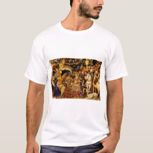 Adoration of the Magi by Gentile da Fabriano T-Shirt
