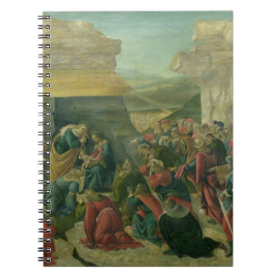 Adoration of the Magi, c.1480 (tempera on panel) ( Spiral Notebook