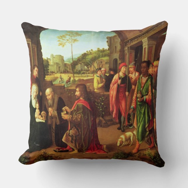 Adoration of the Magi Cushion (Front)